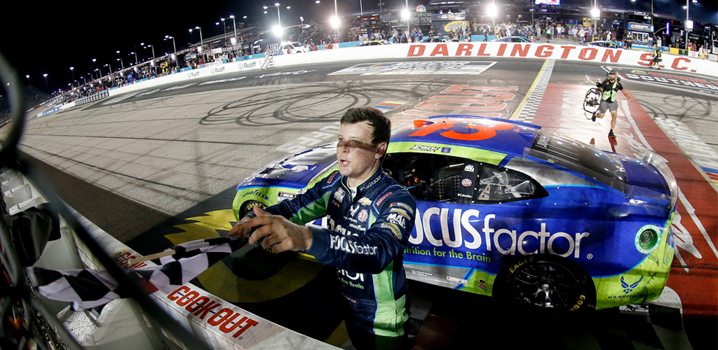 Erik Jones wins Cook Out Southern 500
