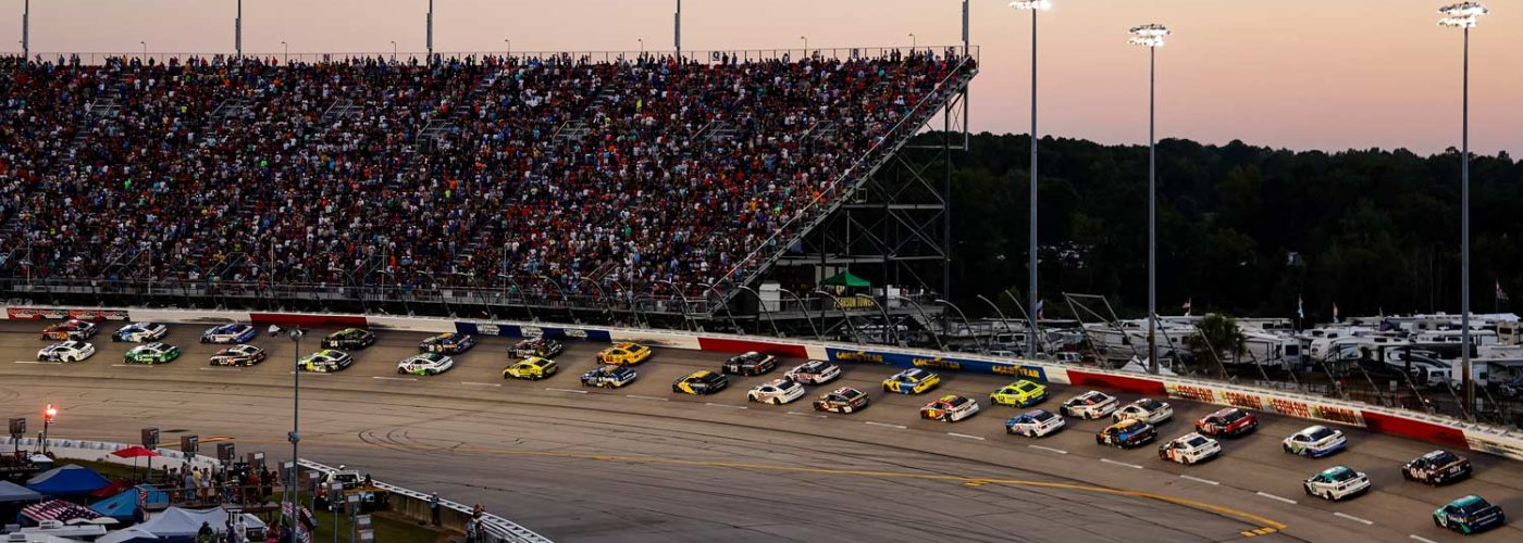 DARLINGTON, SOUTH CAROLINA - AUGUST 31: Chase Briscoe, driver of the #19 Bass Pro Shops Toyota, drives during the NASCAR Cup Series Cook Out Southern 500 at Darlington Raceway on August 31, 2025 in Darlington, South Carolina. (Photo by Jared C. Tilton/Getty Images)
