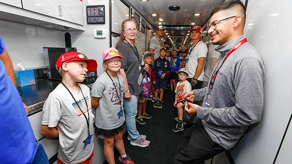 Kids VIP Experience at Darlington Raceway
