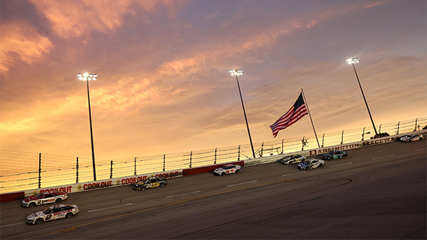 Austin Cindric, driver of the #2 Discount Tire Ford, and Josh Berry, driver of the #21 Motorcraft/Quick Lane Ford, race during the NASCAR Cup Series Cook Out Southern 500 at Darlington Raceway on September 06, 2026 in Darlington, South Carolina.